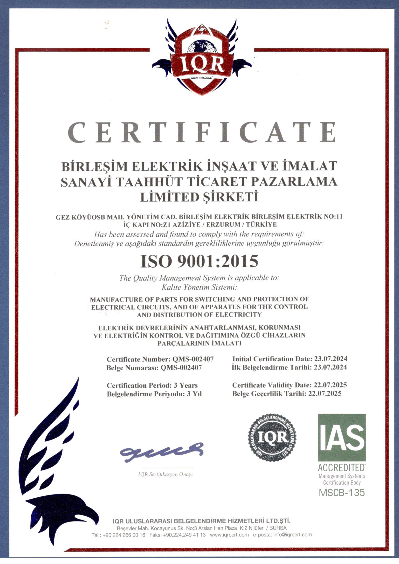 ISO-9001-2015